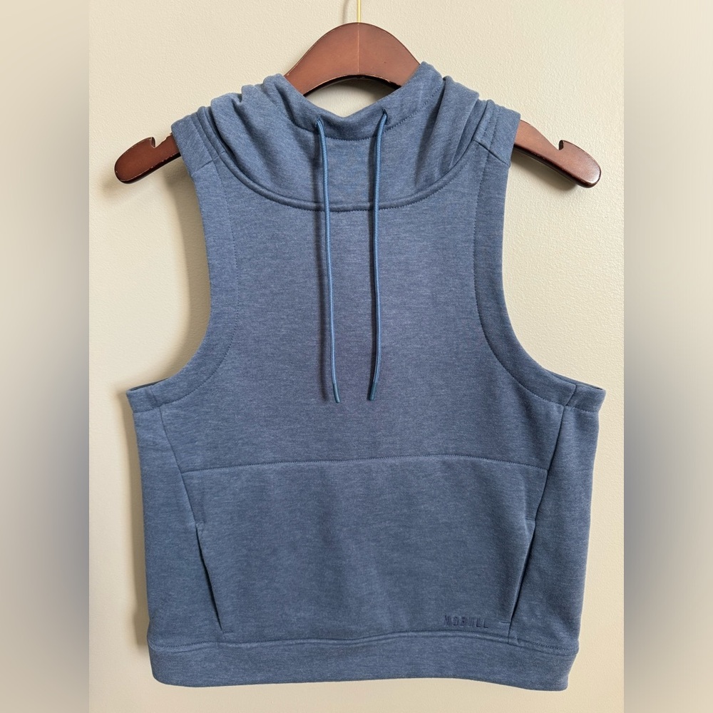 NOBULL Women's Microplush Sleeveless Hoodie Small